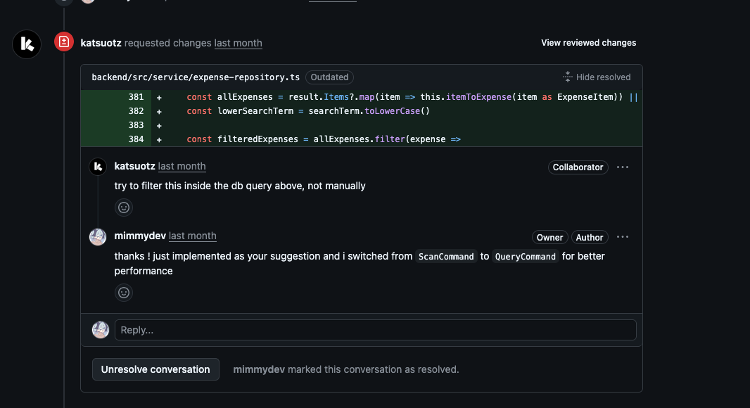 i imagine he yelling at me with small letters since its public repo