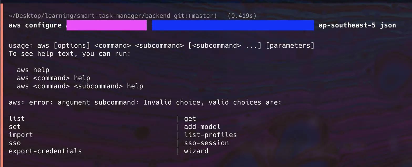 setup CLI